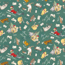Christmas at Pooh Corner - Dear Santa - Forest - Yardage