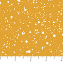 Painted Garden Splatter Ochre Fabric