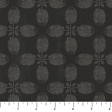Tranquility Sage Charcoal Fabric