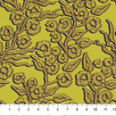 Camouflage - Leopard Blossoms - Lemon - Yardage