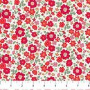 Floral Romance - Rosa - Red - Yardage