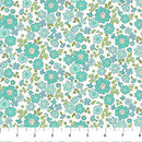 Floral Romance - Rosa - Mint - Yardage