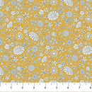 Floral Romance - Marigold - Gold - Yardage