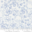 Fruit Salad 29241 31 Off White Cobalt Fabric