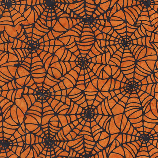 Lenore Mischief Cobwebs Batik Halloween - 9198Q-1