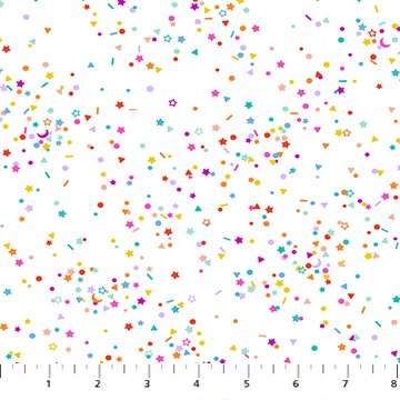 Sprinkles White Multi