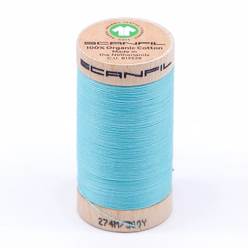 Scanfil Organic Cotton Thread 30/2 wt 300 yards Limpet Shell 4869