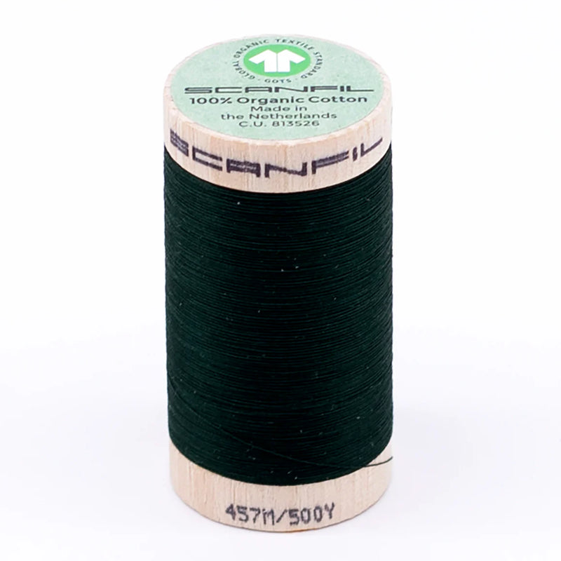 Scanfil Organic Cotton Thread 50/2 wt 500 yards Mountain View 4822