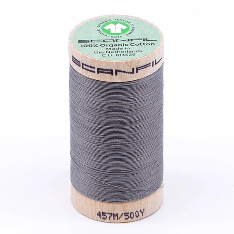 Scanfil Organic Cotton Thread 50/2 wt 500 yards Limestone 4832