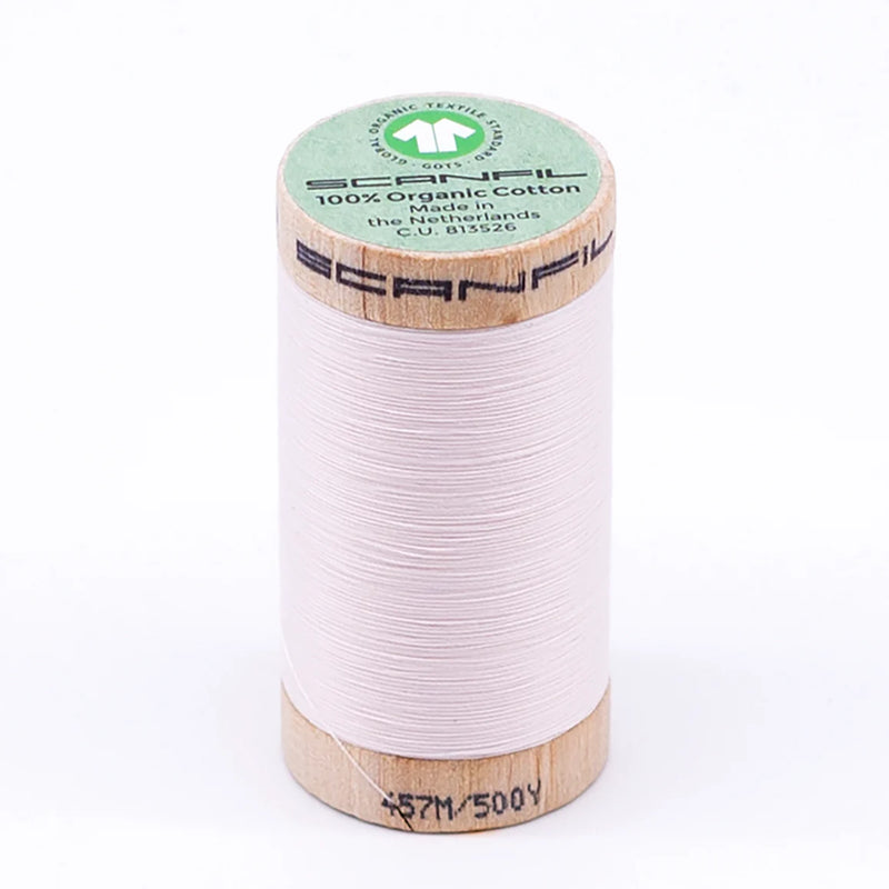 Scanfil Organic Cotton Thread 50/2 wt 500 yards Delicacy 4868