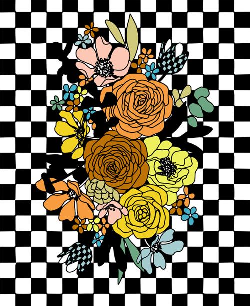 True To Hue 36"X 43 1/2" - Black - Panel