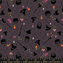 Freaky Familiars RS5195 16 Eggplant Fabric
