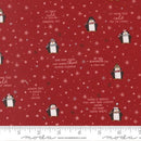 Chilly Mr Penguin 55711 12 Red Fabric