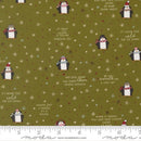 Chilly Mr Penguin 55711 13 Pine Fabric