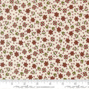 Chilly Christmas Flowers 55712 11 Vanilla Fabric