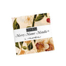 Merry Manor Metallic 2025 - 2.5" Squares, 42 pcs - Mini Charm Pack