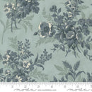 Breathtaking Blues - Bouquets Florals - Sky - Yardage