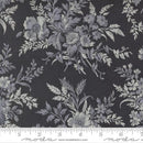 Breathtaking Blues - Bouquets Florals - Midnight - Yardage