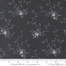 Breathtaking Blues - Rose Garden Florals - Midnight - Yardage