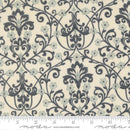 Breathtaking Blues - Damask - Porcelain/Blue - Yardage