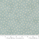Breathtaking Blues - Tiny Leaf Blenders - Sky - Yardage