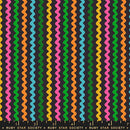 1 800 Notion - Ric Rac Stripe - Black Soft - Yardage