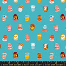 1 800 Notion - Thimbles Sewing Notions - Turquoise - Yardage