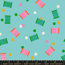1 800 Notion - Spools Retro - Cloudless - Yardage
