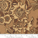 Miss Mollie - Floral Abundance Large Floral - Dark Chocolate - Yardage