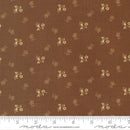 Miss Mollie - Mollies Dress Small Floral - Dark Chocolate - Yardage