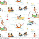 Happy Haven - The Good Life - White - Yardage