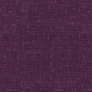 Blackberry Bramble - Linen Texture - Purple - Yardage