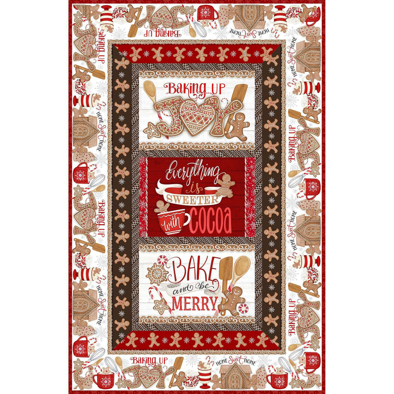 Baking Up Joy 34.5"x53.5" Quilt Kit