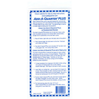 Add-A-Quarter Plus 6" Yellow