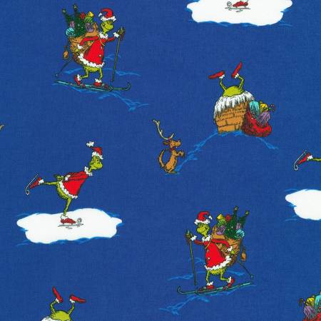 How The Grinch Stole Christmas Royal Fabric