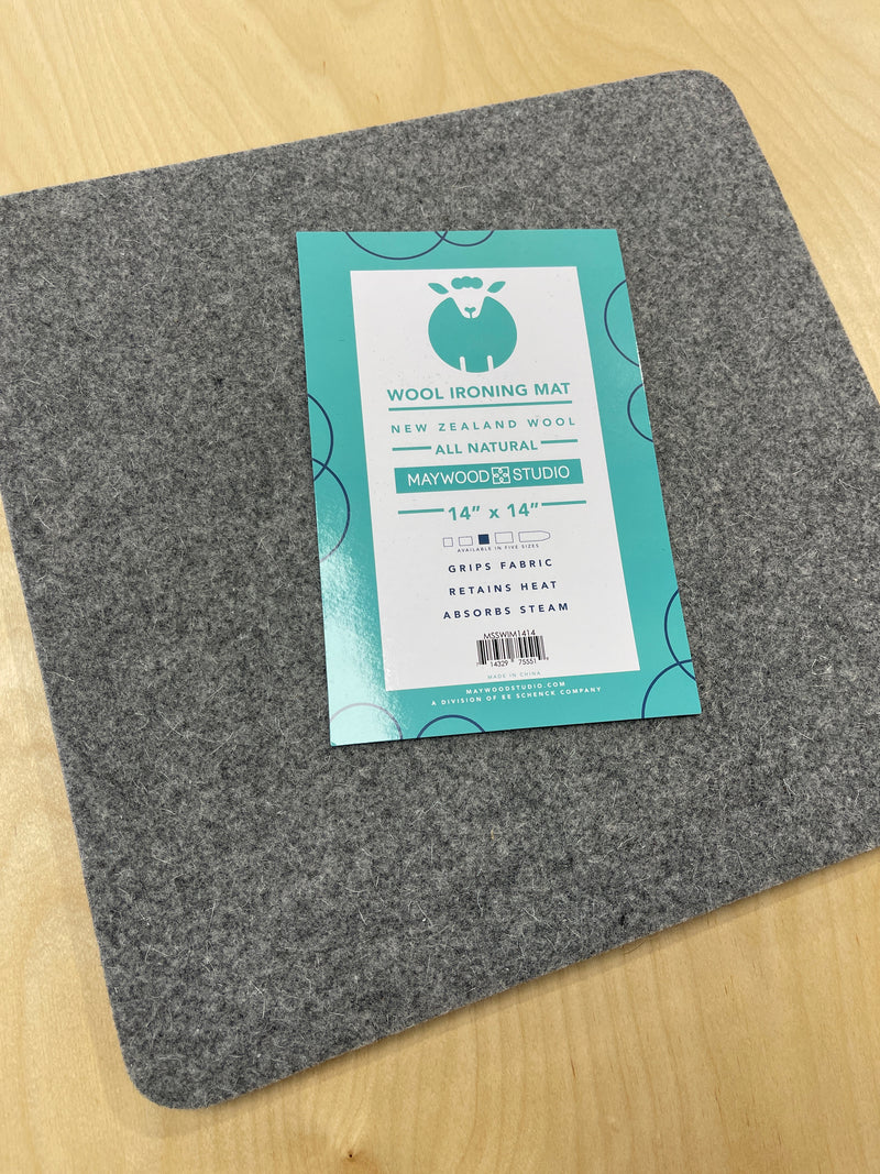 Wool Ironing Mat 14" x 14"