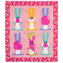 Blowing Up Bunnies - Rabbits Chewing Gum - Pattern
