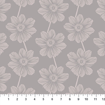 Indelible Soft Anemone Hazey Fabric