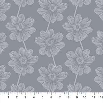 Indelible Soft Anemone Overcast Fabric