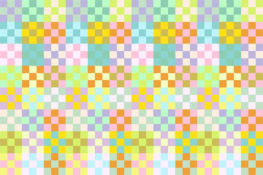 Piecework Nine Patch Powder Fabric