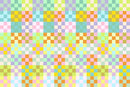 Piecework Nine Patch Powder Fabric