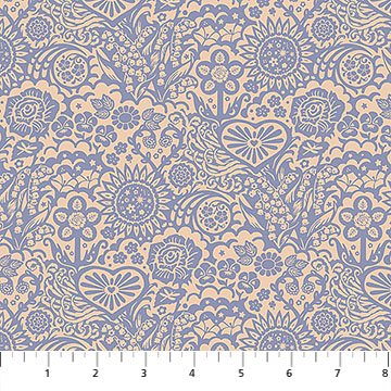 Yesterday - Little Heaven Cornflower - Yardage