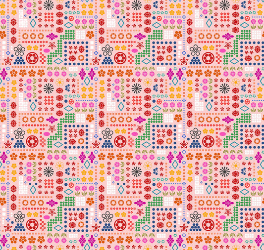 Yesterday - High Score - Blush - Yardage