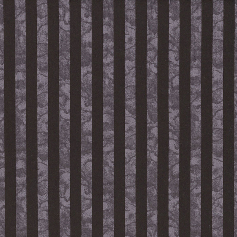 Nevermore Candy Stripe Grey Fabric