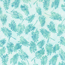 Sparkly Christmas Batik - Pine Leaves - Snow Day - Yardage