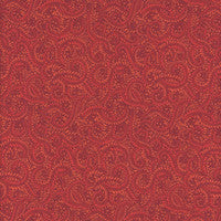 Something to Crow Napa Swirl Red Yardage