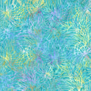 Tonga Mermaid Batik - Aquatic Cabomba - Mermaid - Yardage