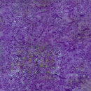 Tonga Mermaid Batik - Tiny Fall Leaves - Freesia - Yardage