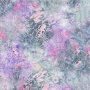 Tonga Mermaid Batik - Floral Patch - Mauve - Yardage