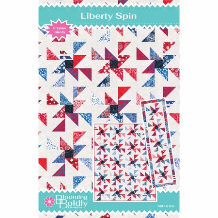 Liberty Spin by Blooming Boldly Designs - Quilt Pattern